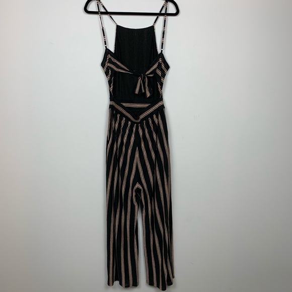 NWT Joie Briselle Tie-Back Striped Jumpsuit - Picture 4 of 6